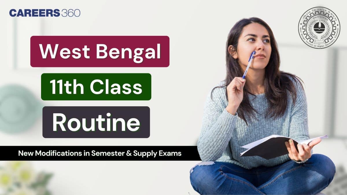 West Bengal Class 11 Routine 2026: Check Updated Semester Exam & Supplementary Schedule